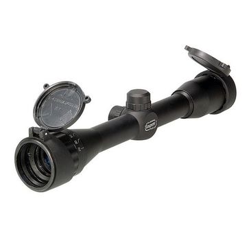 Прицел LEAPERS True Hunter Classic 4x32, 25.4мм, б/подсв.  (сетка MilDot с кольцами ласт.хв.) SCP-U432FD