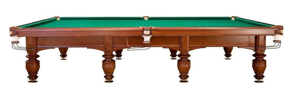 Бильярдный стол для русской пирамиды "Адмирал" (12 футов, дуб, сланец 45мм)