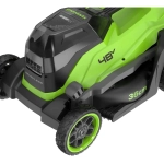 Аккумуляторная газонокосилка Greenworks GD24X2LM361 24В (2 x 4 Ач, ЗУ) нож 36 см, 2520707UD