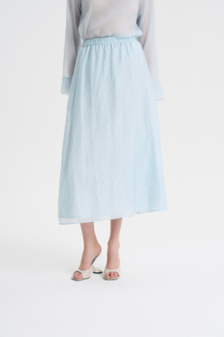 Юбка из жатой вискозы