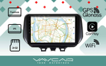 Магнитола для Hyundai Tucson 2018-2021 - Vaycar VA23-1135 на Android 13, 8-ядер, 2Гб-32Гб, 4G SIM-слот