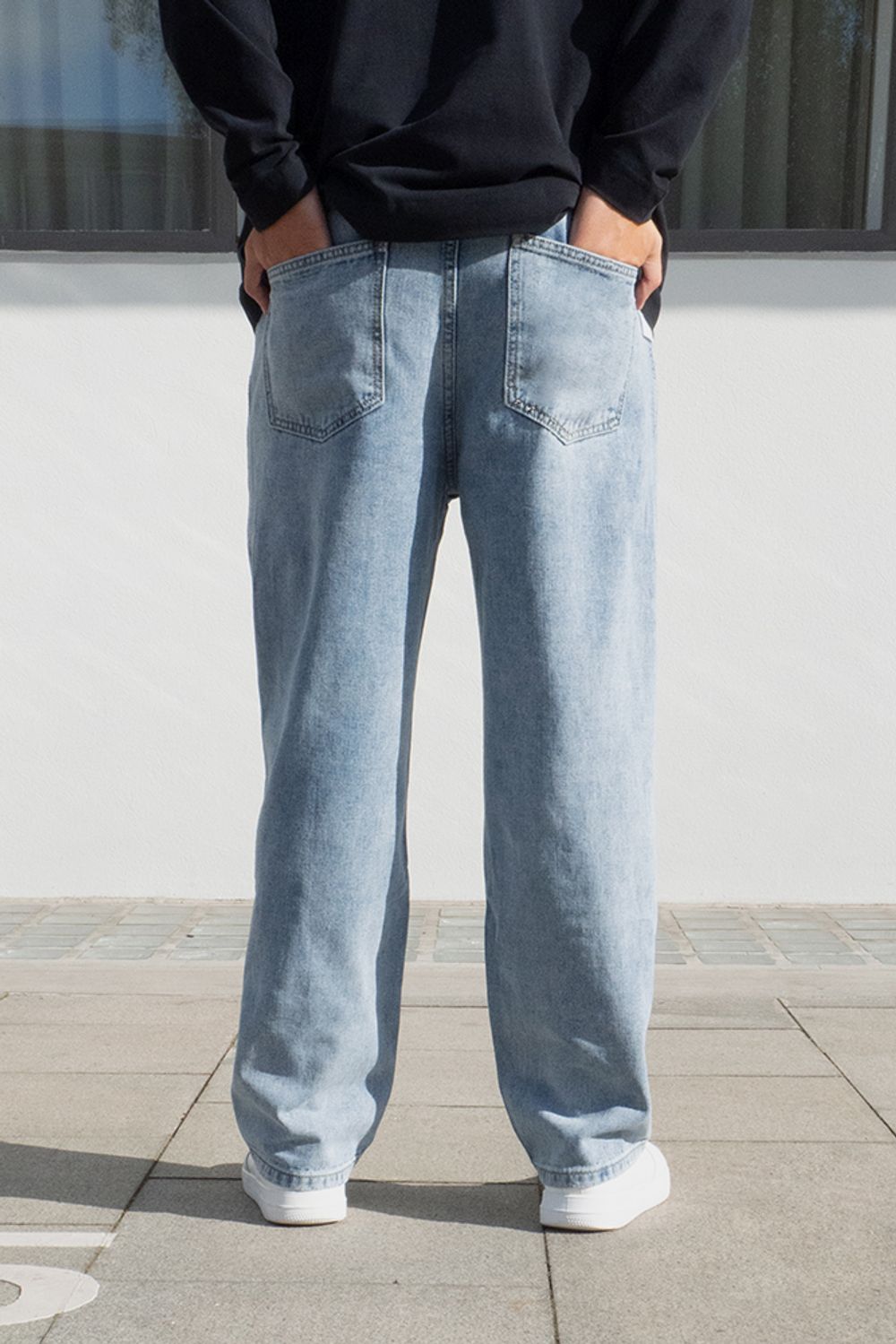 Джинсы Blackbase №4 мужские голубые