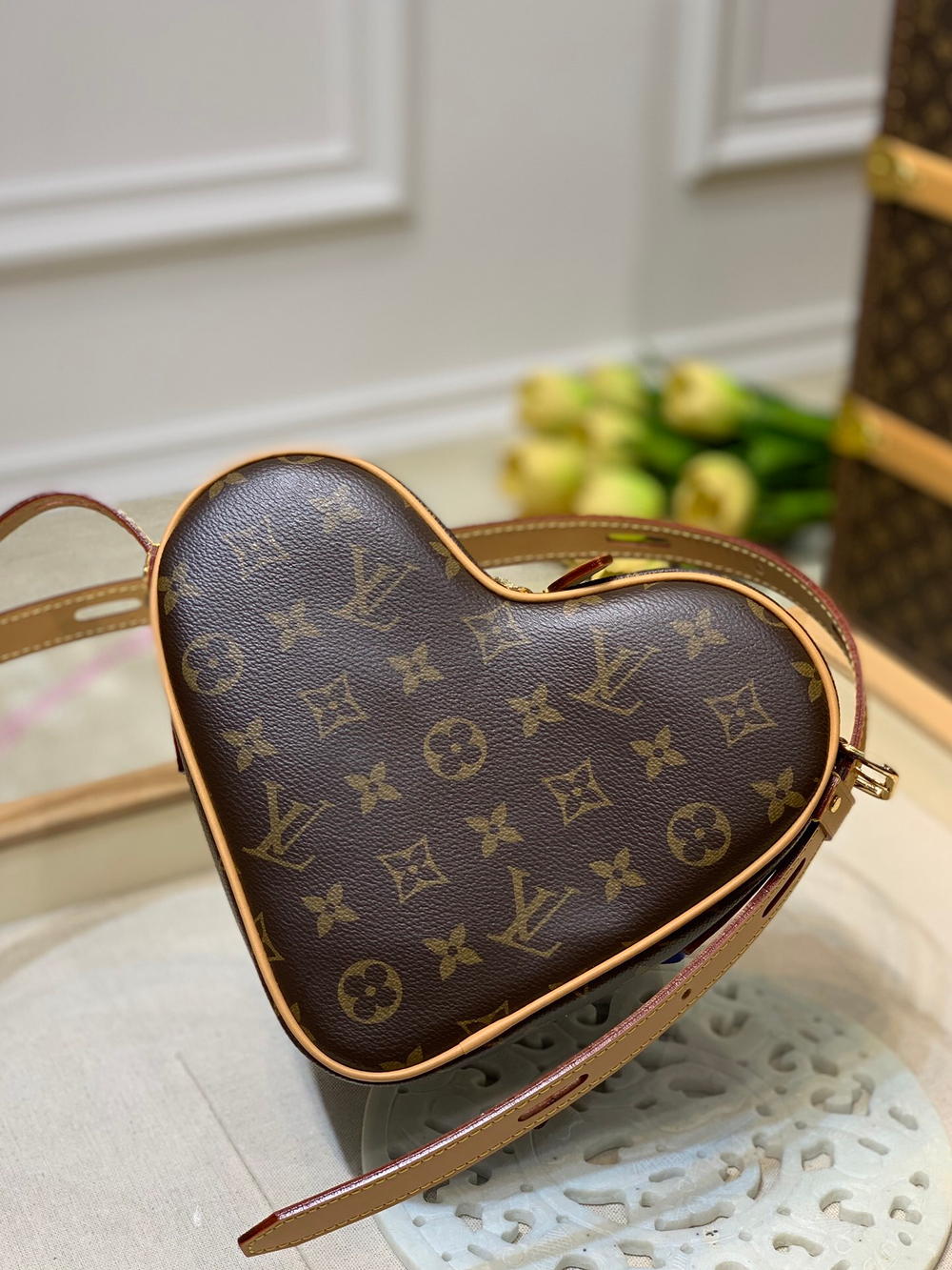 Louis Vuitton Boite Chapeau Souple Heart