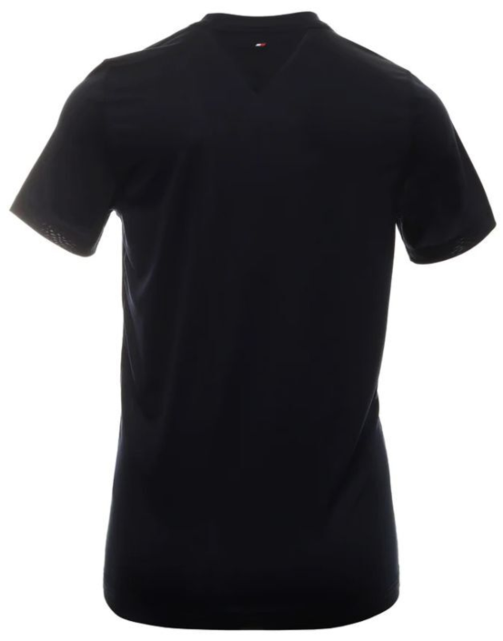 Мужская теннисная футболка Tommy Hilfiger Essential Training Small Logo Tee - desert sky