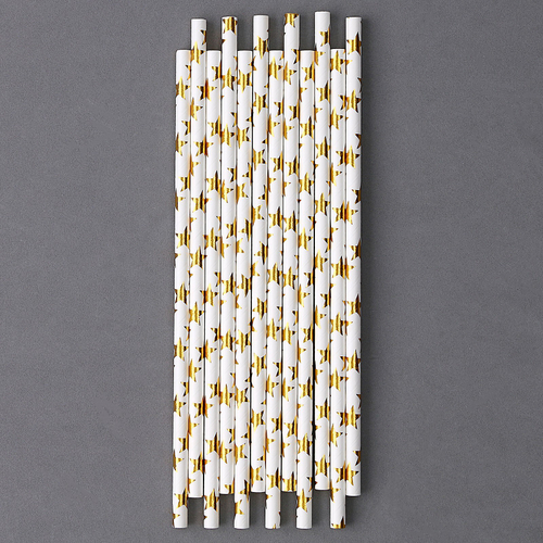 Трубочки для коктейля в асс., набор 12 шт.