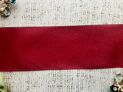 Лента атласная, ш. 5 см, 48 (22) бордовый