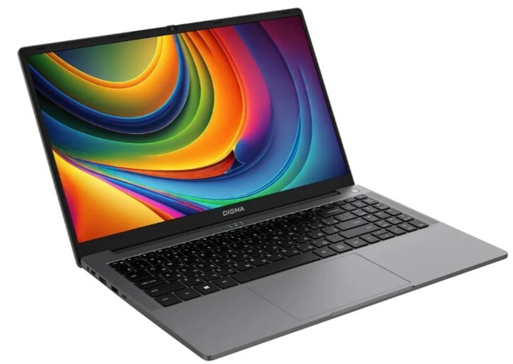 Ноутбук  Digma EVE i5980 15.6 ", Core m3, 16 Гб RAM, 512 Гб SSD, HD Graphics 615, Серый