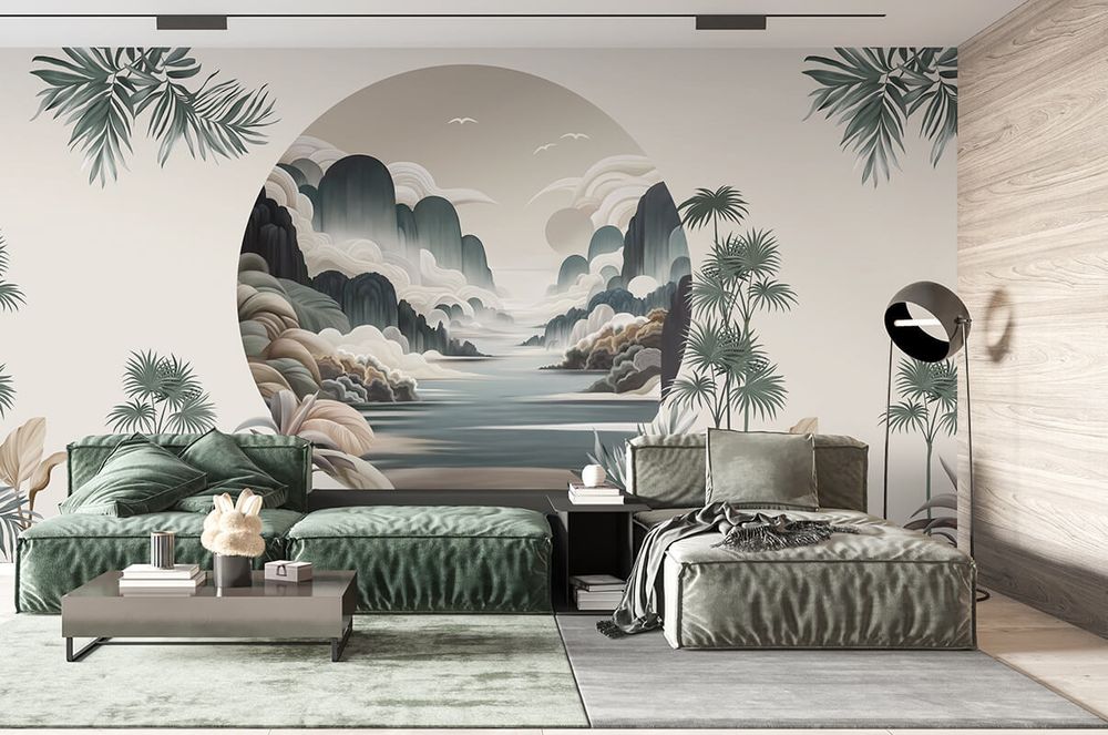 Шовная фреска MOD-86, 2,7 м (Ширина 4 м)