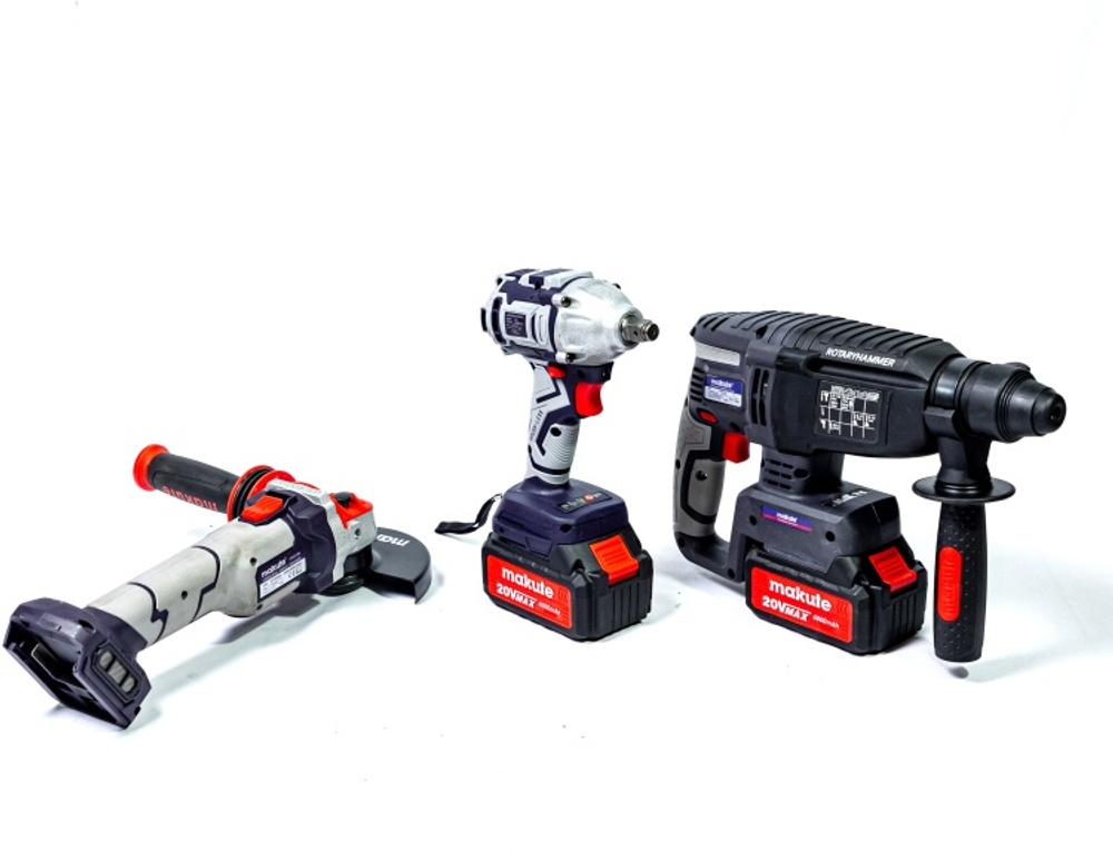 Набор аккумуляторных электроинструментов Makute P3-DC02-2B