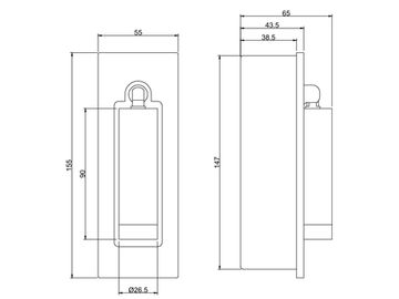 Спот 3W 4000K 4496-1W серый Bedside Favourite