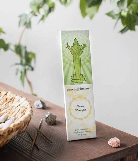 Индийские благовония Зеленая Чампа, Pure in