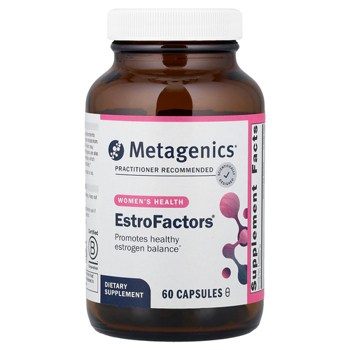 Metagenics, EstroFactors®, добавка для здоровья женщин, 60 капсул