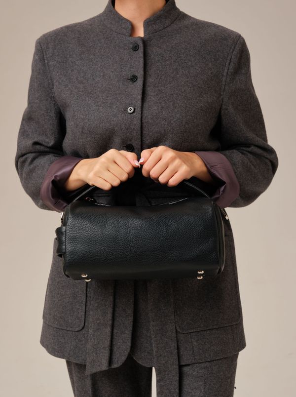 Кожаная сумка Solea DBR 31365 черный