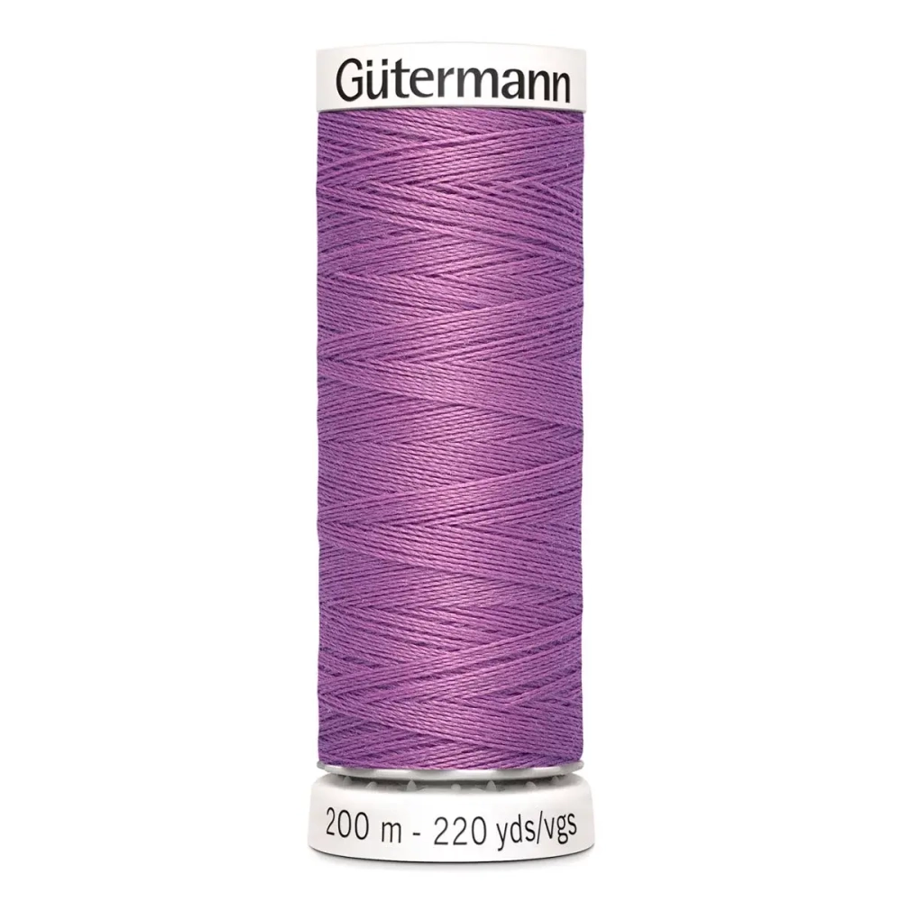Нить Sew-All 200 м, Gutermann, 716 сиренево-розовый