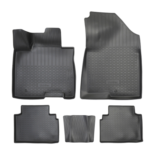 Ковры в салон Norplast/Unidec для Hyundai Tucson V (2021-) Полиуретан, Черный, длинная база, арт.NPA11-C31-735