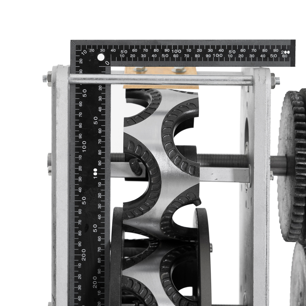 Формующий модуль в сборе пельменного аппарата JGL-160, Полумесяц косичка, 35 гр