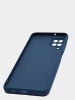 Накладка Samsung A12 /М12 силикон Blue