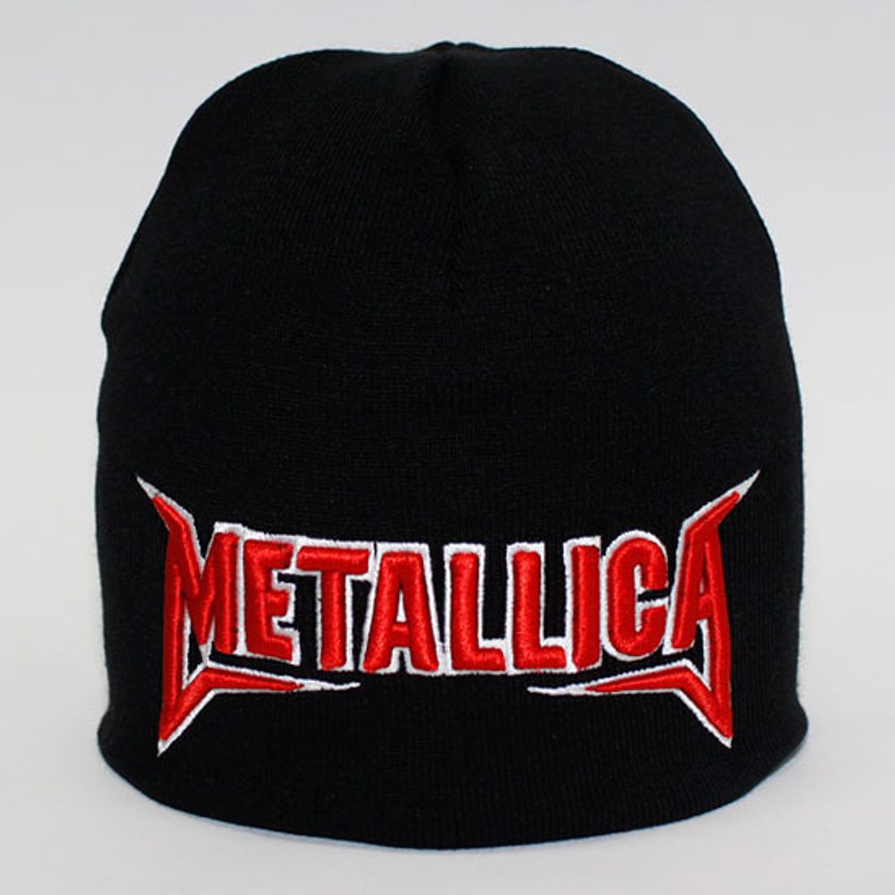Шапка Metallica надпись
