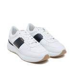 Кожаные кроссовки jace BOSS BLACK - белый(50512264)