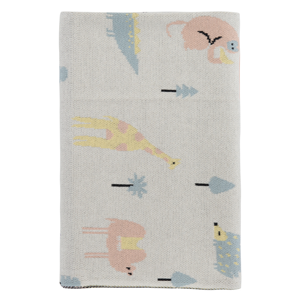 Плед 80х110 Tkano Tiny world Animalia world TK20-KIDS-TH0001