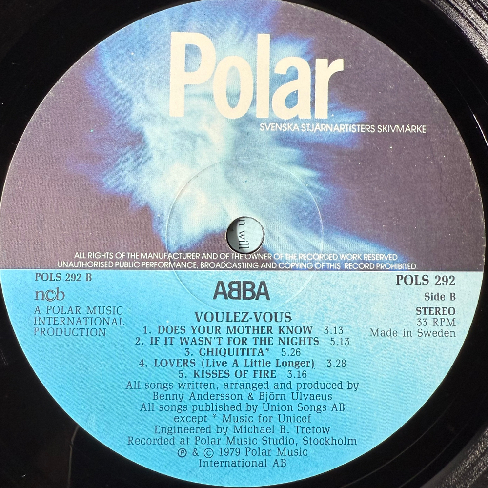 ABBA - Voulez-Vous (Швеция 1979г.)