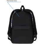 Рюкзак Berlingo Casual Chamomile black 39,5х27х13см, 500 гр., 1отд. 3карм, уплотненная спинка