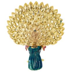 GAEM Шкатулка "Павлин", L9 W6 H10 см