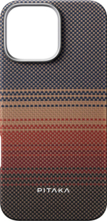 Чехол Pitaka для iPhone 16 Pro Tactive Woven case, Sunset (KI1601SU)