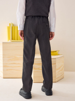 Брюки школьные для мальчика Next 676-121, Темно-серый