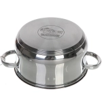 Кастрюля из нержавеющей стали OLIVIA 4,7л, индукция, DH12-22