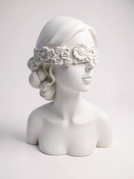 Статуэтка Дама с повязкой / для интерьера