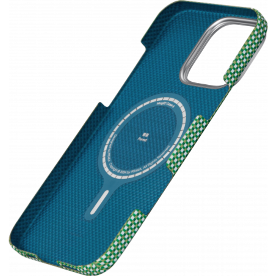 Чехол Pitaka MagEZ 5 (600D) для iPhone 16 Pro, Forest Green