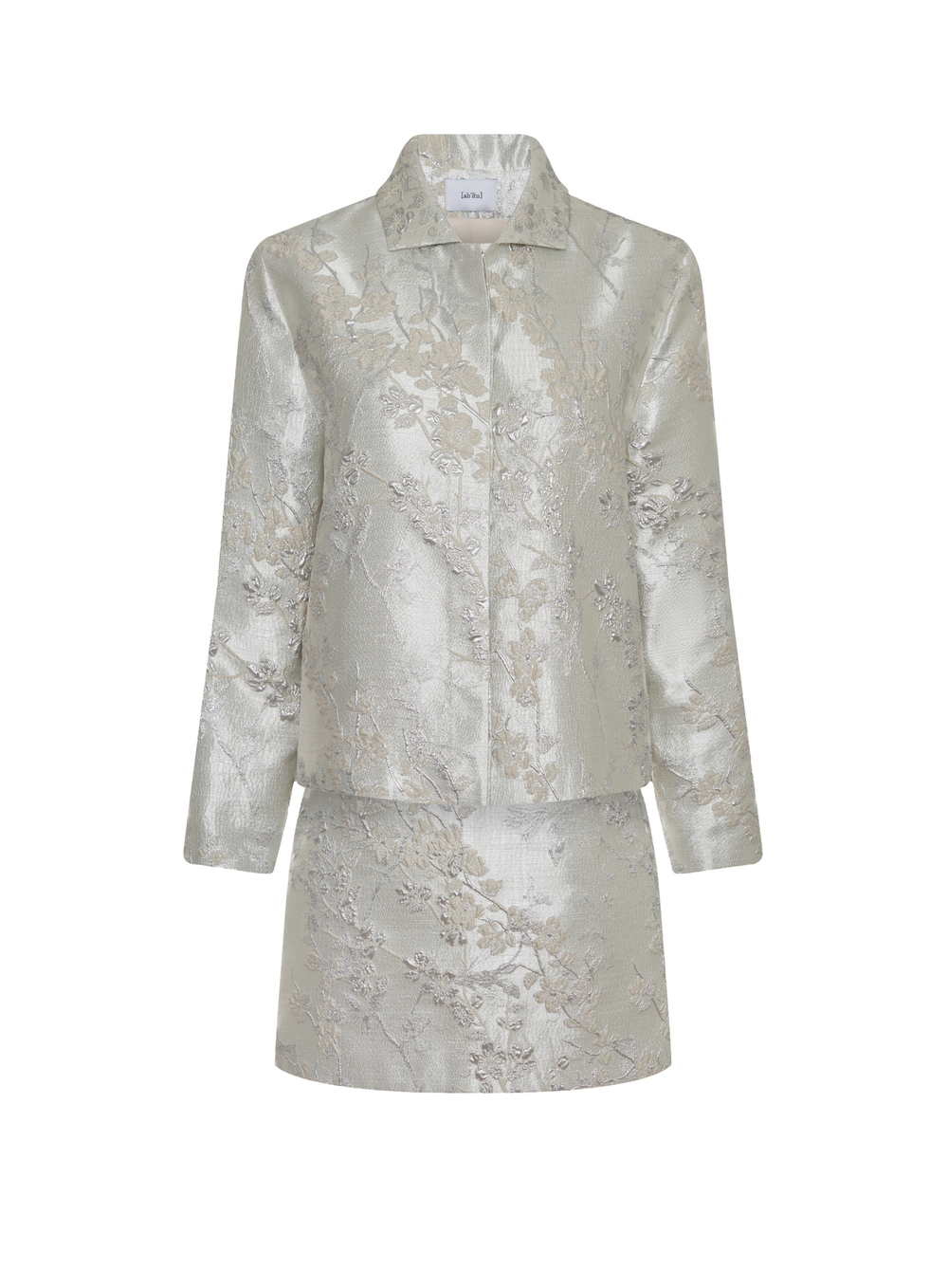 Silver blossom skirt
