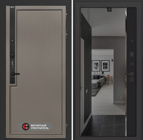 Лаб 1 Про зеркало Панорама чёрный кварц