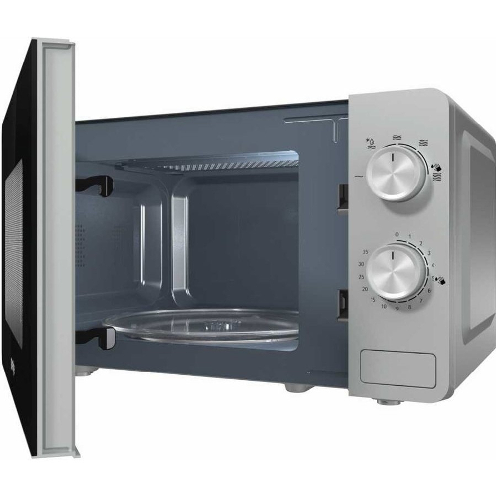 Микроволновая печь Gorenje MO20E1S Микроволновая печь, 20л, 800 Вт, серебро