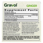 Gravol, имбирь, 20 таблеток, покрытых оболочкой