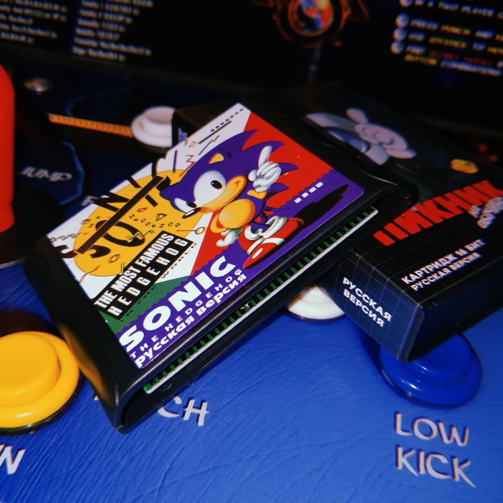 Картридж Пикник на обочине (SEGA, русская версия)