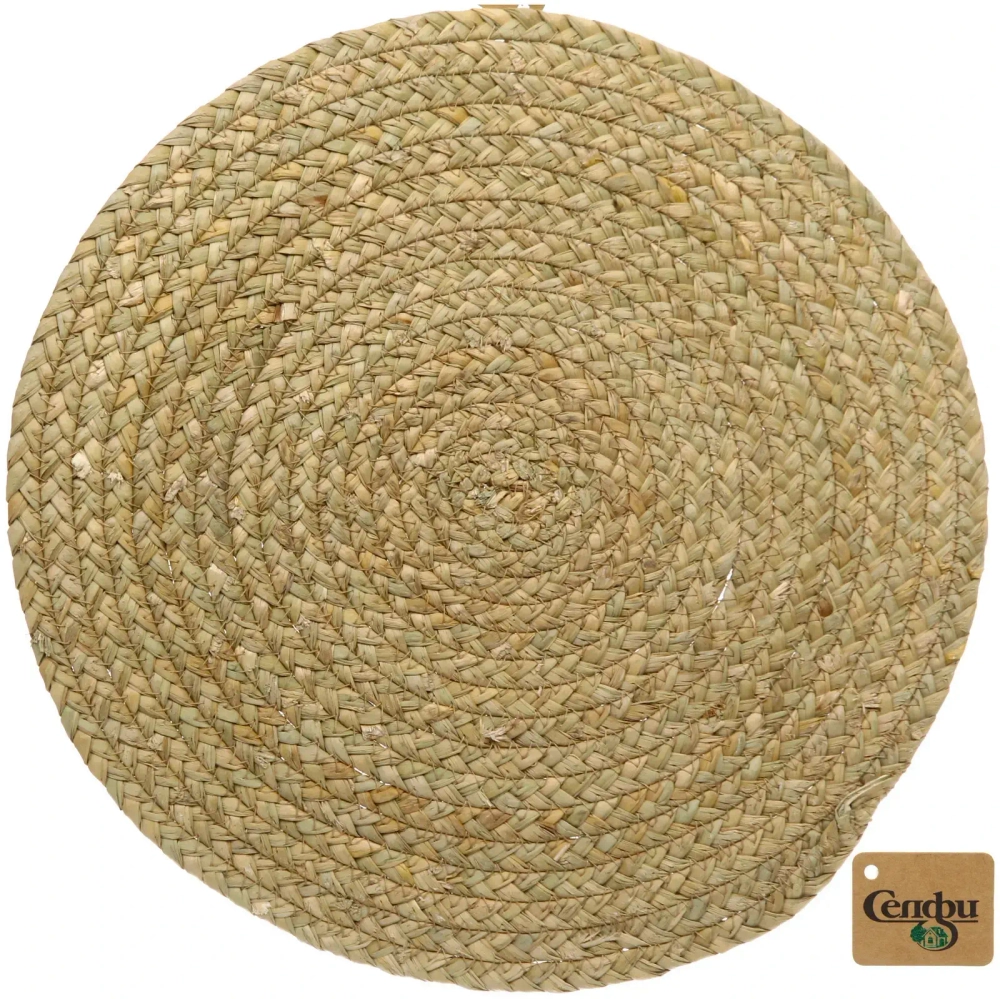 Салфетка на стол «Nature» 38см косичка