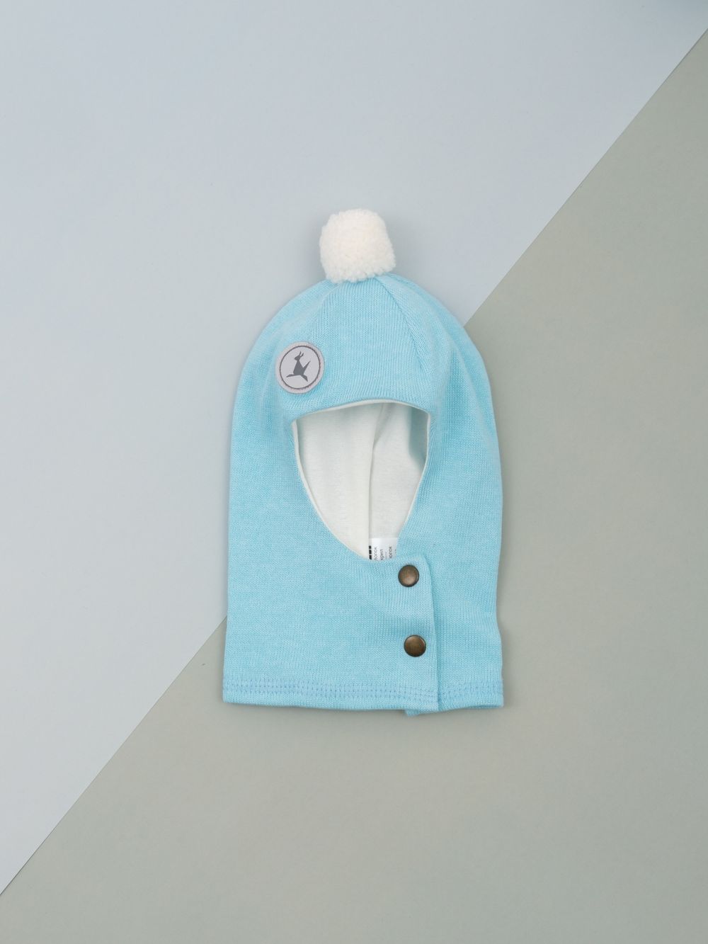 Шлем летний трикотажный (Голубой) БОН-БОН