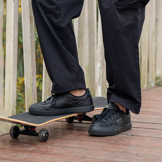 Кроссовки reebok Smash Edge для скейтборда Низкие Черные Кроссовки