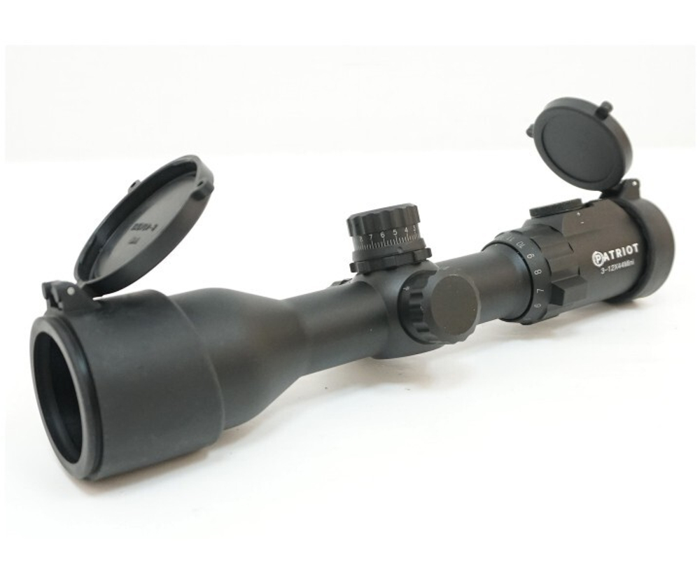 Прицел оптический Patriot P3-12х44AOEMG Mil-Dot (Compact) D30мм. BH-PT312MG