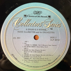 Винтажная виниловая пластинка LP Duke Ellington And His Orchestra A Drum Is A Woman (USA 1973)
