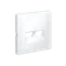 Накладка двойная ArtGallery для информационных функций типа Keystone бел. SE GAL000190