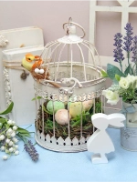 Клетка декоративная интерьерная 25,5*15 см