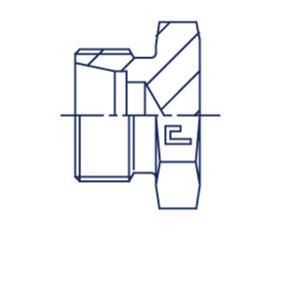 Заглушка V (Ш) DL06 (корпус)