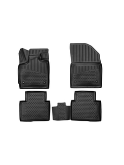 Коврики в салон для EXEED TXL (I) 2019-2021, внедорожник, 4шт. (полиуретан) ELEMENT3DA0N008210K