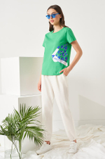 22814 Джемпер женский (зеленый)