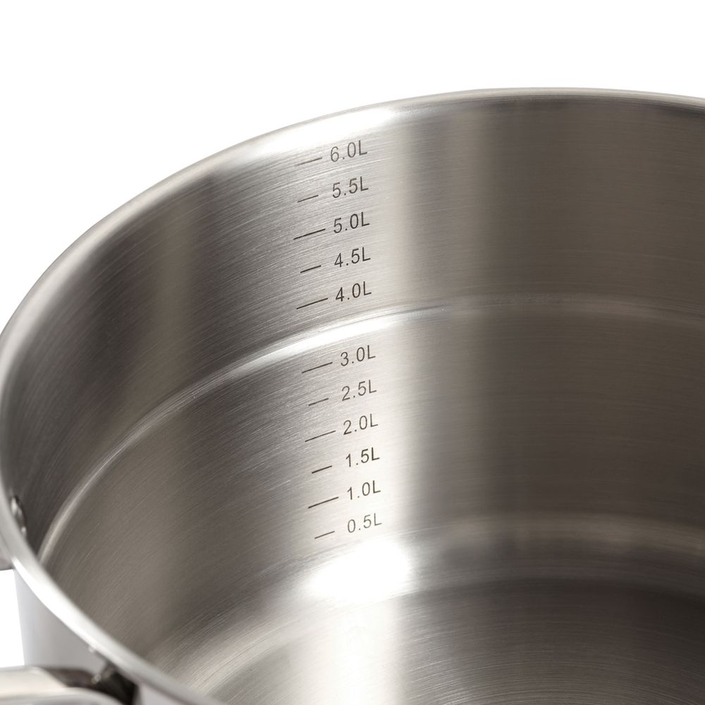 Кастрюля из нержавеющей стали Gipfel Gala 1275 24 см/6 л