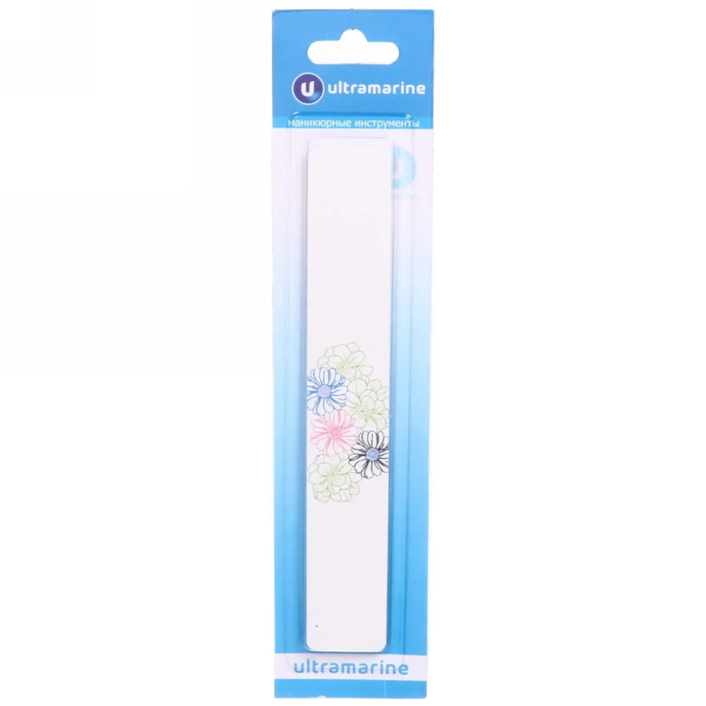 Пилка наждачная на блистере Ultramarine- микс, 17,8*3,2см