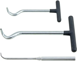 Набор крючков для демонтажа сальников и уплотнительных колец, 3 предмета, ZIPMEND